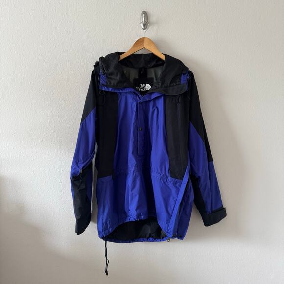 North Face Gore-Tex Half Zip Pullover Mountain Ski Jacket Windbreaker Sz M RARE - Picture 2 of 16